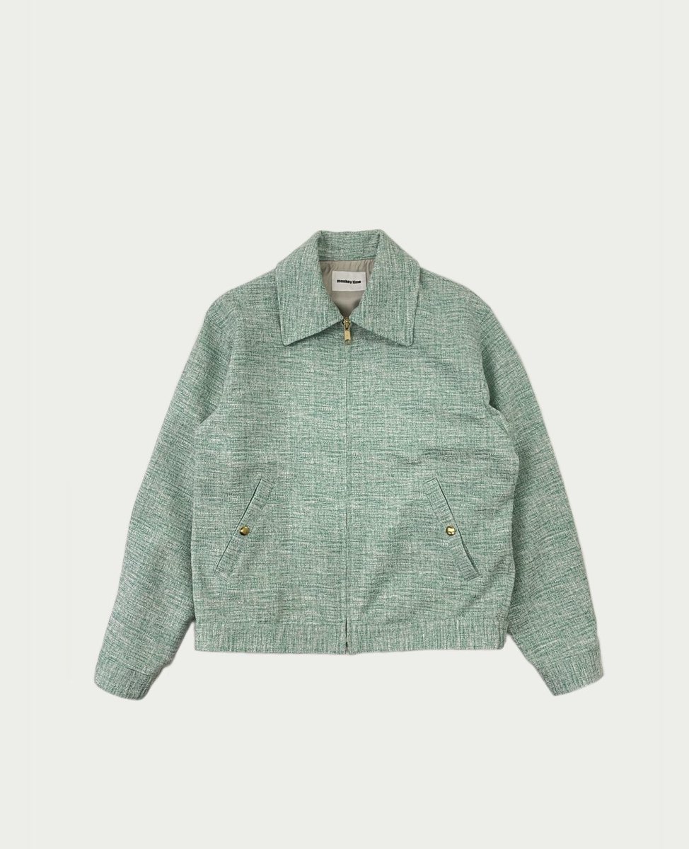 MT_HARAJUKU's tweet image. &amp;lt;monkey time&amp;gt;

FANCY TWD ZIP JACKET
color: Nat Kelly
size: S M L XL
¥24,860-(tax in)

#monkeytime
#monkeytimejp
#beautyandyouth
#unitedarrows