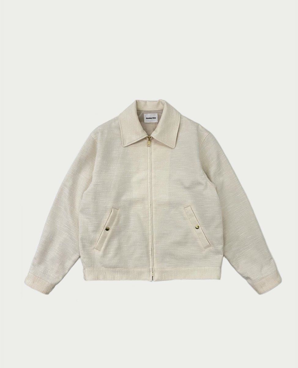 MT_HARAJUKU's tweet image. &amp;lt;monkey time&amp;gt;

FANCY TWD ZIP JACKET
color: Nat Kelly
size: S M L XL
¥24,860-(tax in)

#monkeytime
#monkeytimejp
#beautyandyouth
#unitedarrows