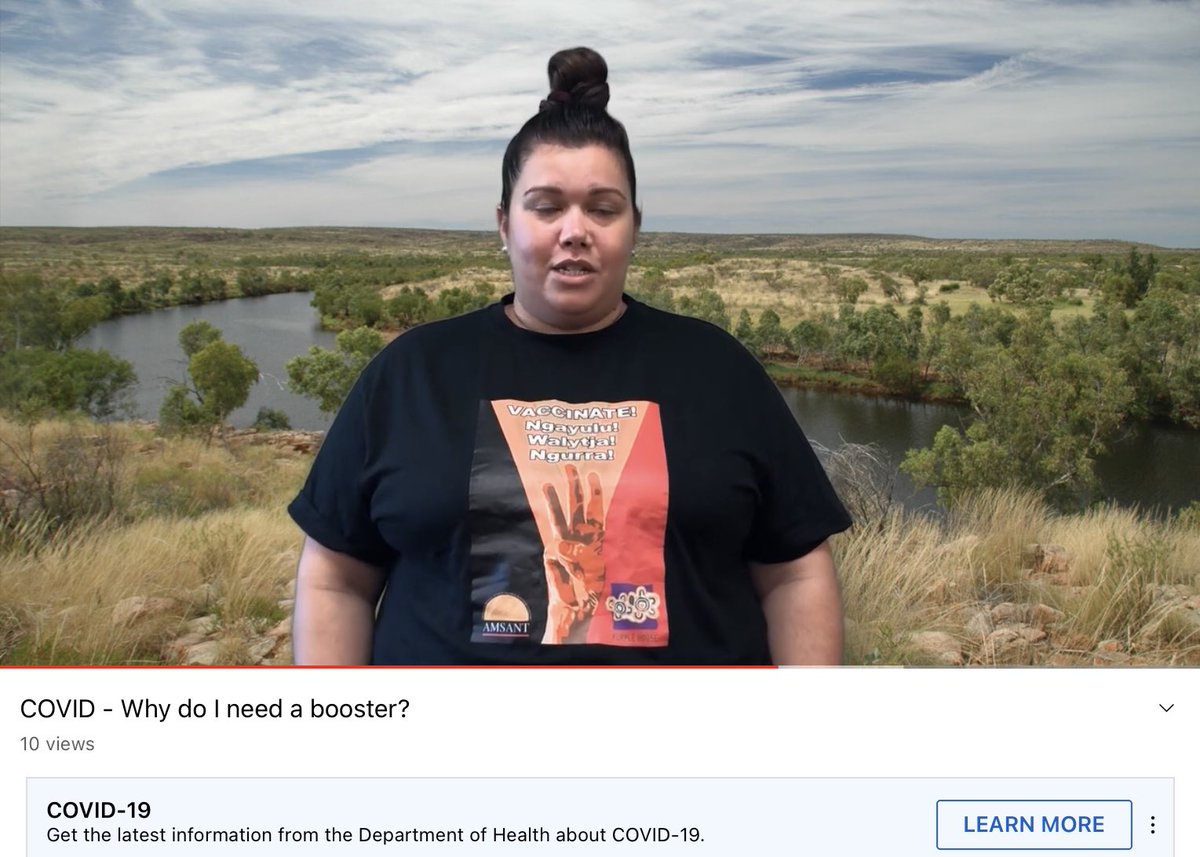 AMSANTaus's tweet image. Video 4 of 8 Monday 28 February COVID19 - Why do I need a booster ? 

These videos have been developed by AMSANT to give you important information about COVID.

youtube.com/watch?v=GuLDZV…