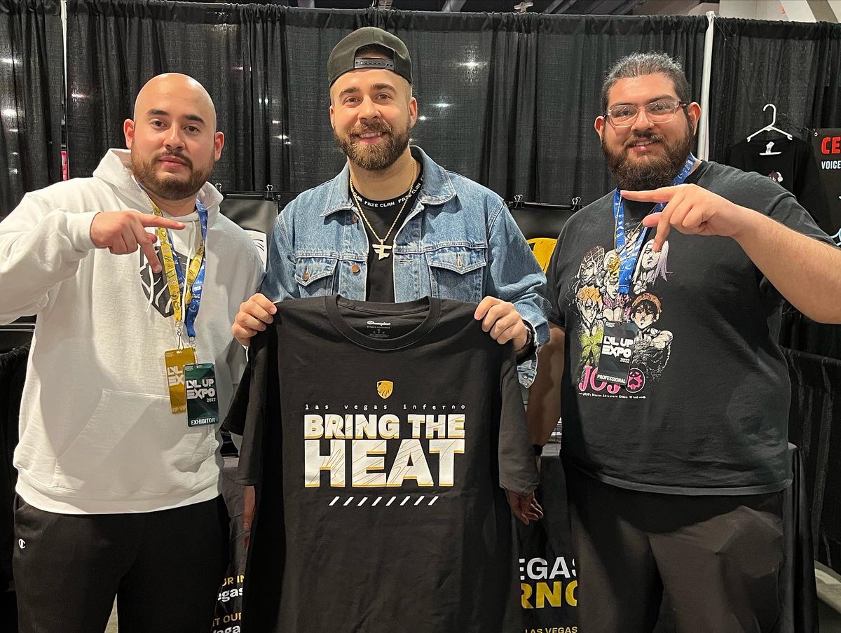 InfernoCulture's tweet photo. That’s a wrap from us @lvlupexpo ! Thank you for the invitation &amp; hosting a great event! 

We’ll see you next year!!
Thank you to all the fans that showed up &amp; really brought the heat!!! https://t.co/LJrSucyii1