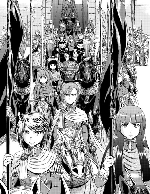 「ゲート 自衛隊彼の地にて斯く戦えり」111話更新されました!講和調印式のために日本に出発するピニャ一行。策謀する者、告白の機を見つけた者・・。よろしくお願いします!あ、馬車はフォルマル家所有の物です。
https://t.co/U4gtX1VYgD 