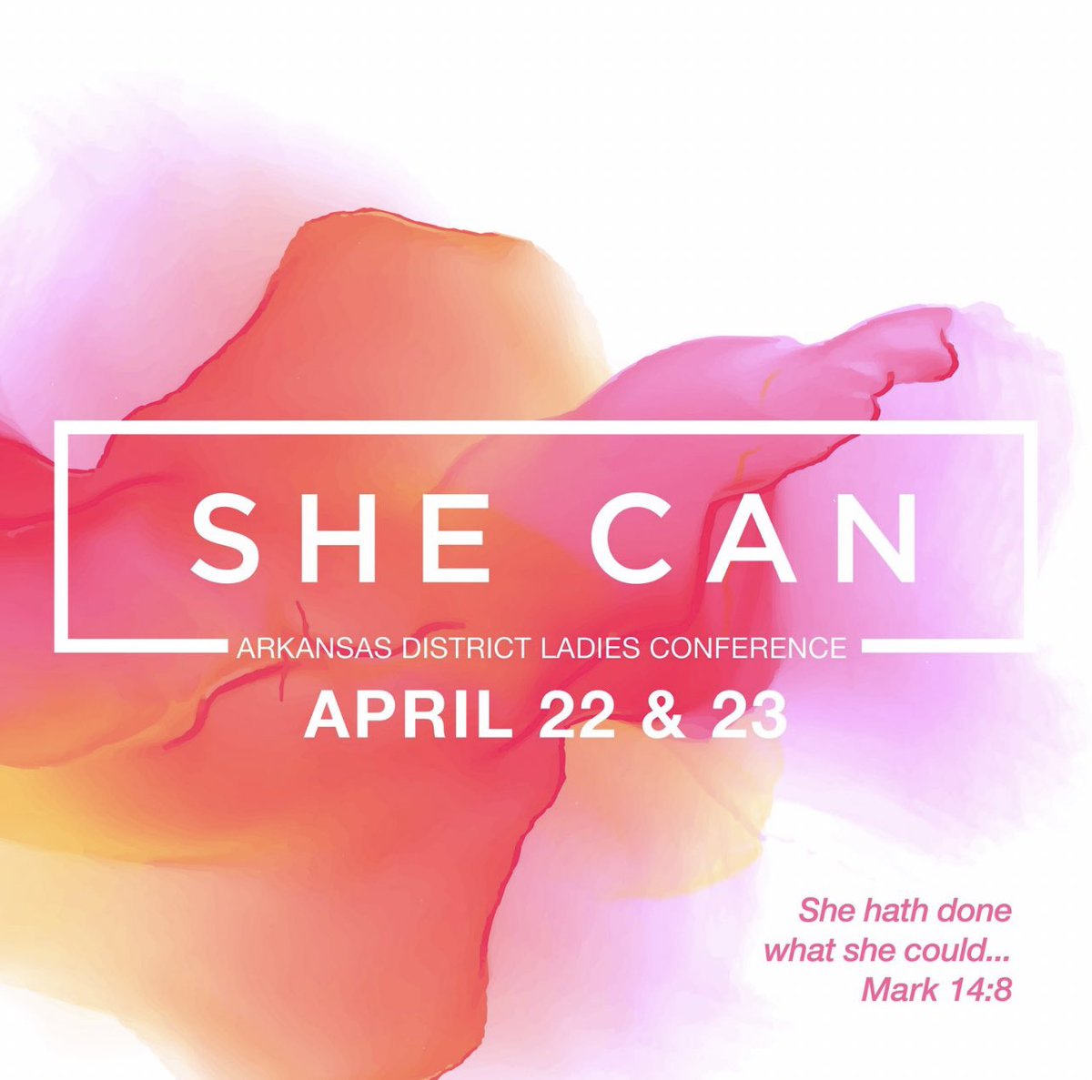ARUPCI_Ladies's tweet photo. •Theme Reveal•

Excitement is building for SHE CAN #ARLC22 ‼️

Registration Opens THIS Monday 28th at 10am.
The Eventbrite Link will post here on our FB page.

Preregistration
$35* individual (18 &amp; up)
$15*/daughter (ages 16-17)
Preregistration closes April 8
*plus fees https://t.co/gdokqIJEFa