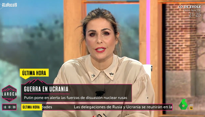 #Audiencias I

#LaRoca19 alcanza su mejor resultado histórico con 767.000 seguidores y el 6,8% de cuota

El programa conducido por <a href="/nuriarocagranel/">nuria roca granell</a> sube +1,3 puntos en una semana y lidera sobre su competidor

Supera los 5,4 millones de espectadores únicos durante su emisión