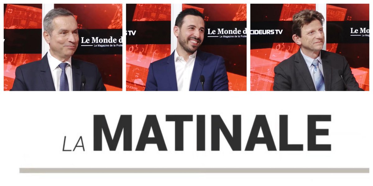 mondeduchiffre's tweet photo. 📺Nouveau numéro de #LaMatinaleLMC sur @DECIDEURSTV :
- La transformation managériale du cabinet
- Exponens : bilan 2021, perspectives 2022
- Endrix : création d'une équipe Avocats
#expertscomptables #audit #conseil
⏯️ https://t.co/Rpck1l0Ygz https://t.co/lqNDsTxULl