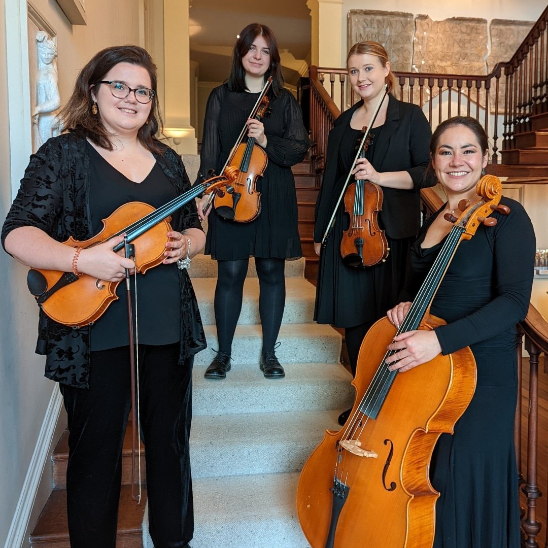 IndiaRoseString's tweet image. Our string quartet brings true luxury and excitement to your wedding day. 
Anticipation, romance, party vibes - our team are experts at helping you to set your perfect atmosphere for each part of your day. 🎶
#yorkshireweddingmusic #weddingquartetyorkshire #yorkshirestringquartet