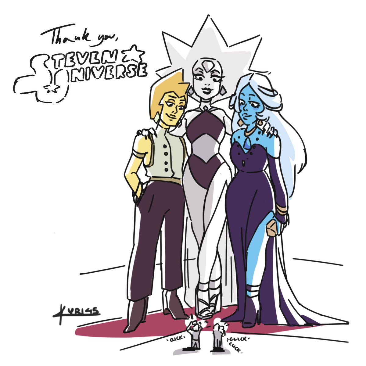 MineKyri45's tweet photo. 2 Years ago, this amazing show came to an end. Here are a couple of illustrations I did for the occasion. 💜✨(7/10)
#stevenuniversefanart #bluediamondfanart #Yellowdiamondfanart #whitediamondfanart https://t.co/D14jG0bmrH