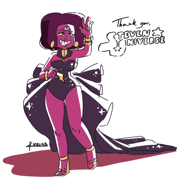 MineKyri45's tweet photo. 2 Years ago, this amazing show came to an end. Here are a couple of Illustrations I did for the occasion. 💜✨(6/10)
#stevenuniversefanart #garnet #garnetfanart https://t.co/a44NXx0dUY