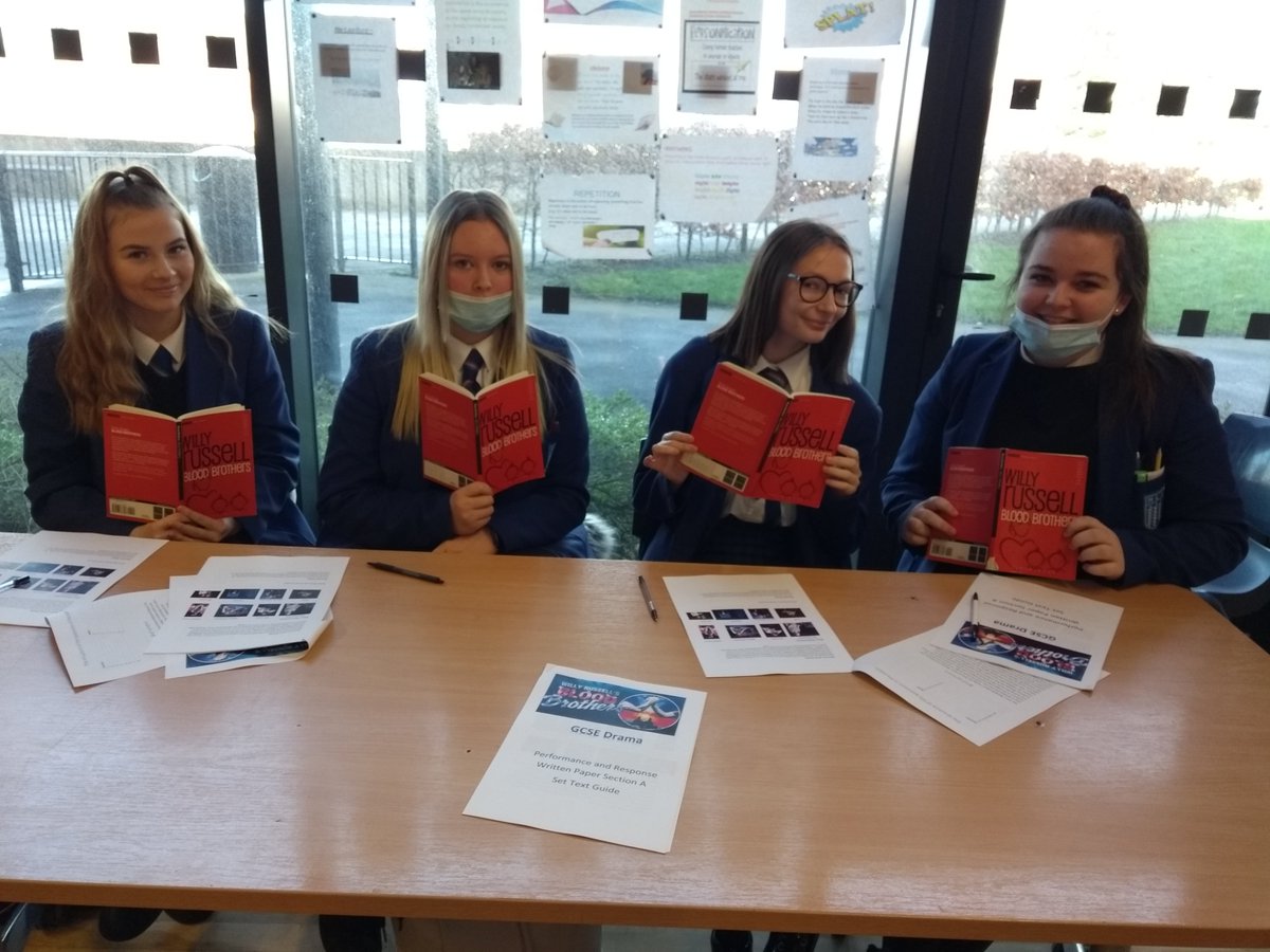 HighfieldLA's tweet photo. On Wednesday, GCSE Drama pupils had a very enjoyable visit to the Palace Theatre, Manchester to watch Blood Brothers. In class, they've enjoyed sharing their thoughts about the performance. It has benefitted their understanding of the play immensely. https://t.co/0P50I6nNvv