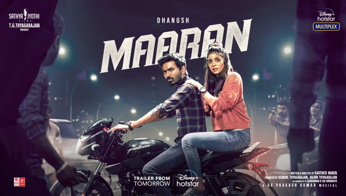 Get Ready for MAARAN TRAILER🔥
 All D fans Waiting ❤💥
      MAARAN🔥
#Maaran #MaaranTrailer #MaaranOnHotstar #UnlockMaaranTrailer #Dhanush #Dhanush𓃵
@pavanu_offil @dhanushkraja  @Actor_Mahendran @gvprakash 💫 pic.twitter.com/7g0Qo39mZJ