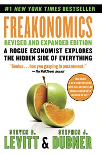 mv_goncalves's tweet photo. Read #Levitt’s #book, Freakonomics. The author does an amazing job analyzing secondary #economic_data, and making correlations that offers incredible (often missed) insights. I always recommend it to my #research_methods students. Word reading it. https://t.co/KHroTv9WRe
