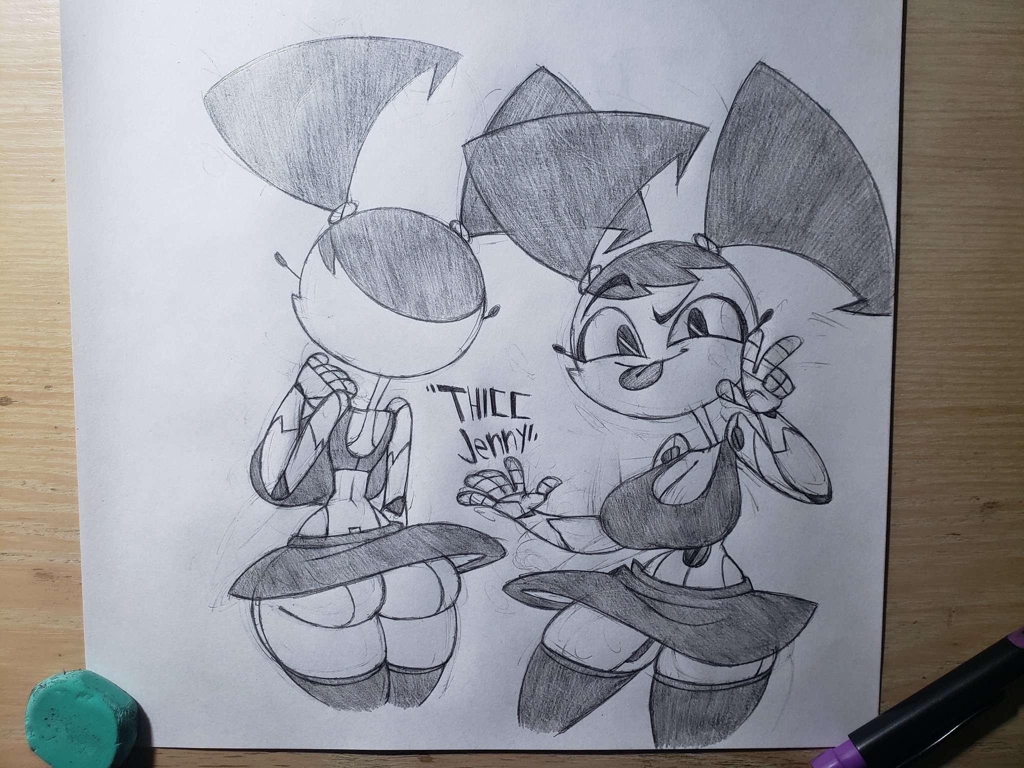 Metuchento 🔞 (COMMS OPEN!!!) on X: Thicc Jenny t.coHlcm5WWHSu   X