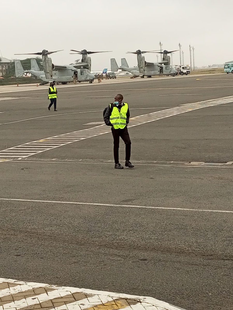 These US Ospreys were at JKIA on Friday. Mission, unknown. 

Good morning!