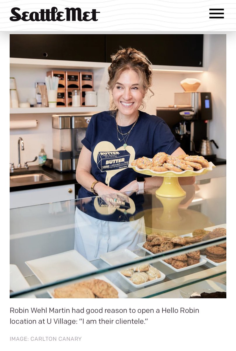 🧈 Butter tees for <a href="/HelloRobinCooks/">Hello Robin</a> featured in <a href="/SeattleMet/">Seattle Met</a> ! If you see a physical copy of Seattle Met anywhere, let us know! 👀