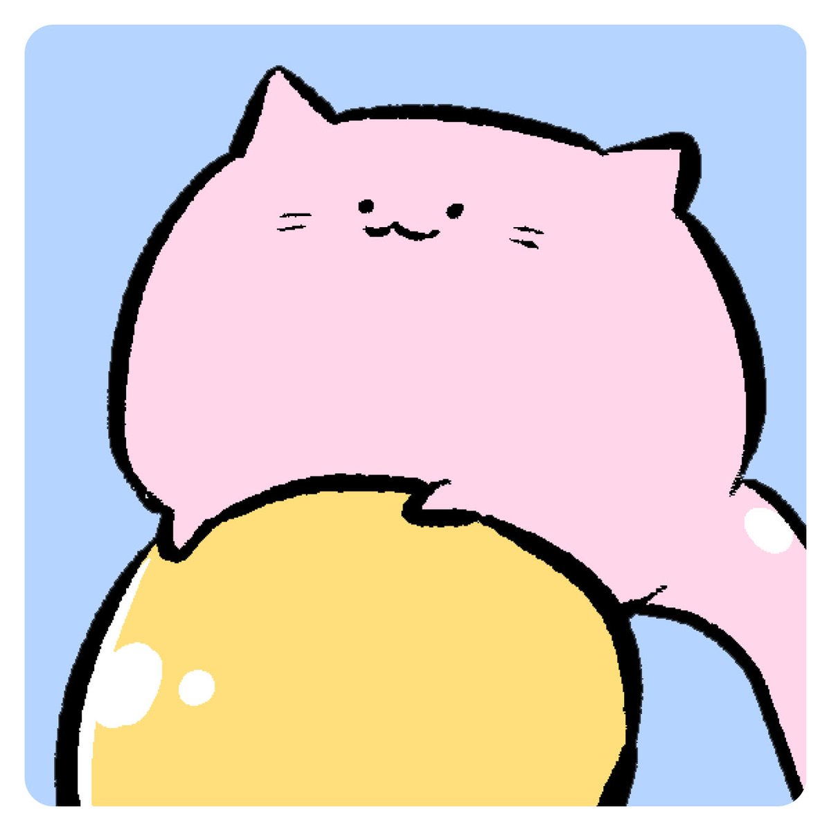 「ねこだから飛べる 」|ねこもどきのイラスト