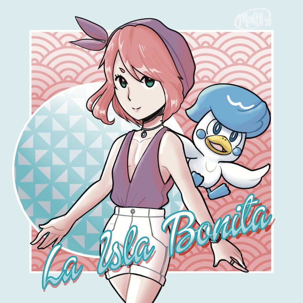 MintiiStars's tweet photo. Tropical the island breeze
All of nature wild and free
This is where I long to be 💖

#pokemonfanart #pokemonoc #pokemonviolet #quaxly #quaxlypokemon https://t.co/NRRnI3IxOc
