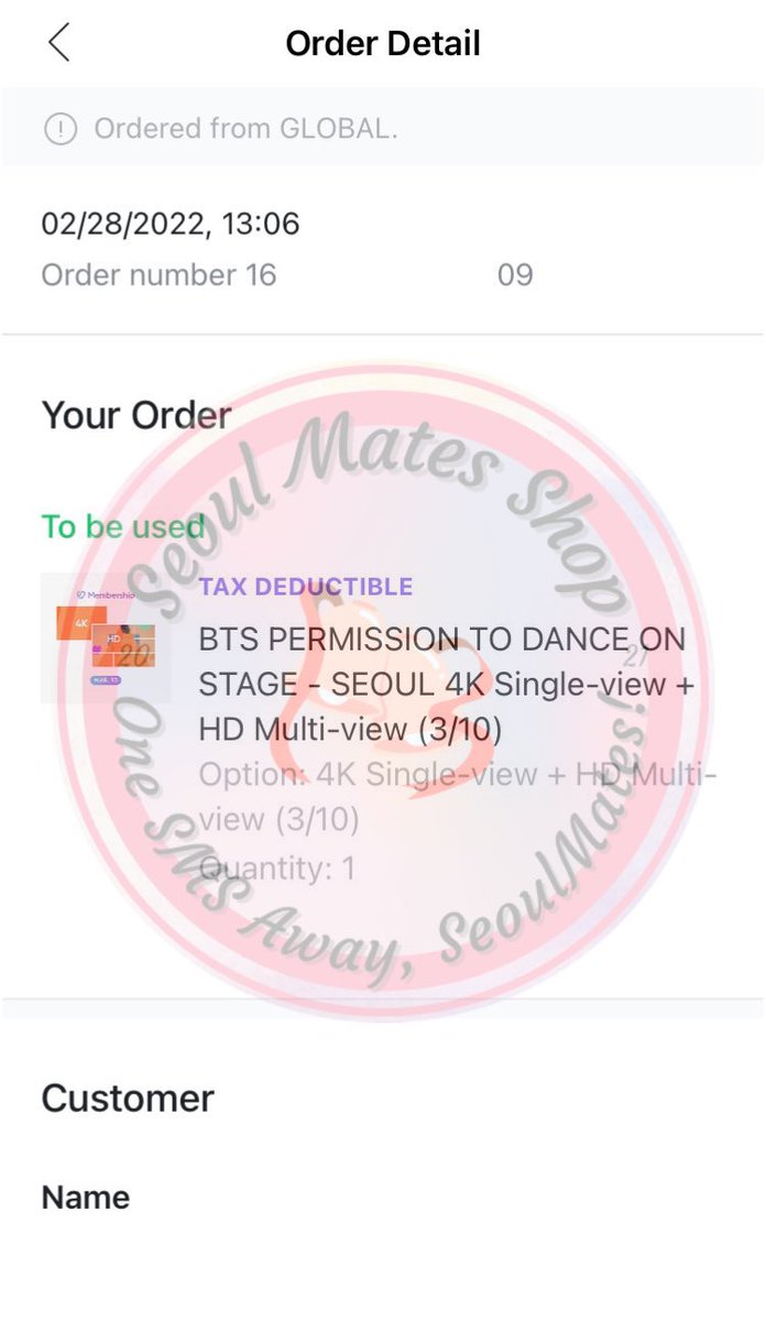 shopseoulmates's tweet photo. #SMS_Proof | BTS PTD ON STAGE - SEOUL 4K Single-View + HD Multi-View (03/10) https://t.co/UCBYiXn5lT