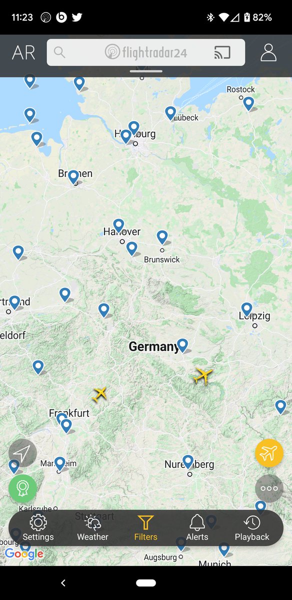 A Stratotanker and Globemaster just took off from Ramstein about 30 mins and 15 mins ago respectively in the direction of Poland.  #USAF #Ukraine