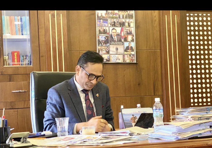 karnatimilsina's tweet photo. Wishing you a very happy birthday sir,  stay blessed and happy @madhumarasini !!! https://t.co/bRd2R34q8l