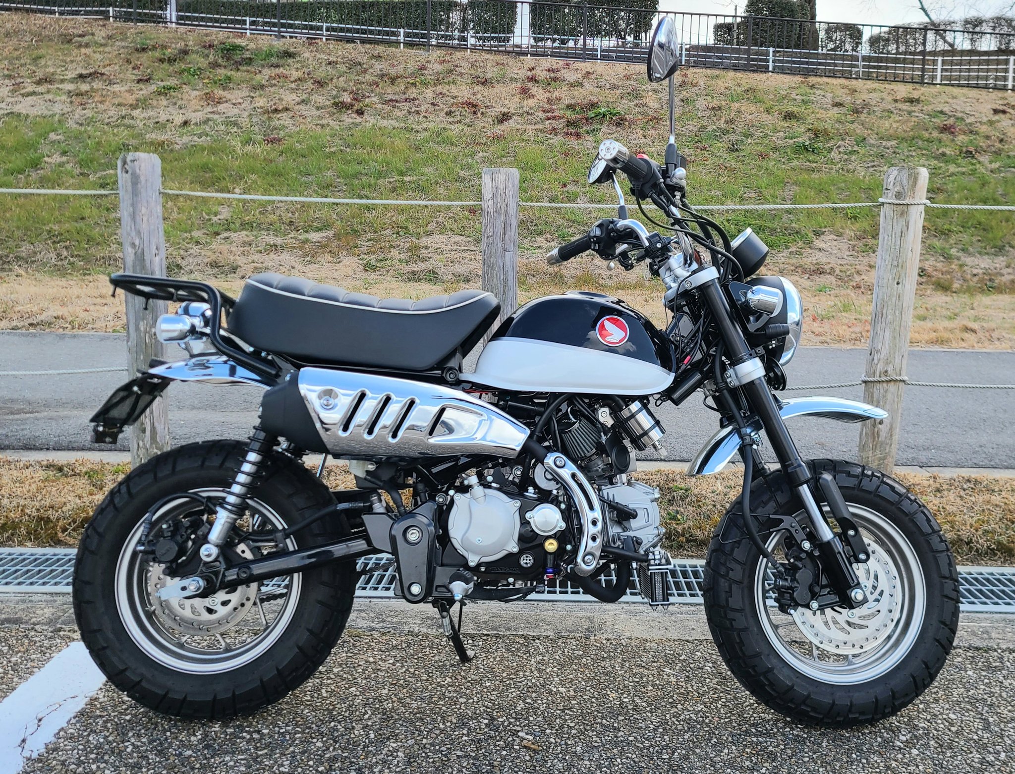 ホンダモンキー125 エアクリーナーボックス用 オリジナルステッカー