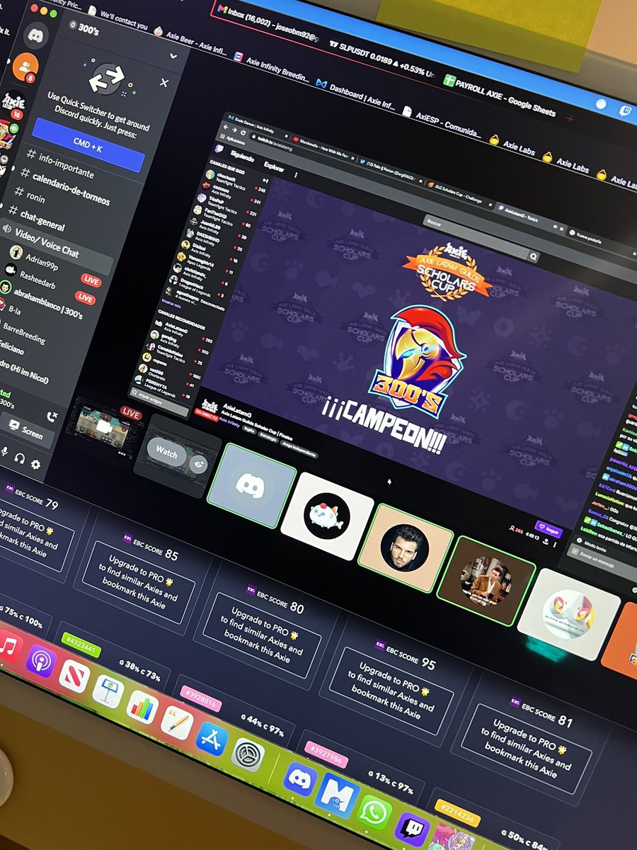 Simplemente esto es <a href="/_300S/">300'S</a> Felicidades a los campeones 🔥🏆⚔️@AdrianPalmar3 <a href="/Rasheedarbtv/">Rayo Mcqueen</a> <a href="/ifelicianoh/">Feliciano.ron</a> y a todo el equipo @Abraham300s <a href="/HimNicol/">HimNicol | 300's</a> <a href="/Belaqgc/">B-la |</a> @AxiePappas