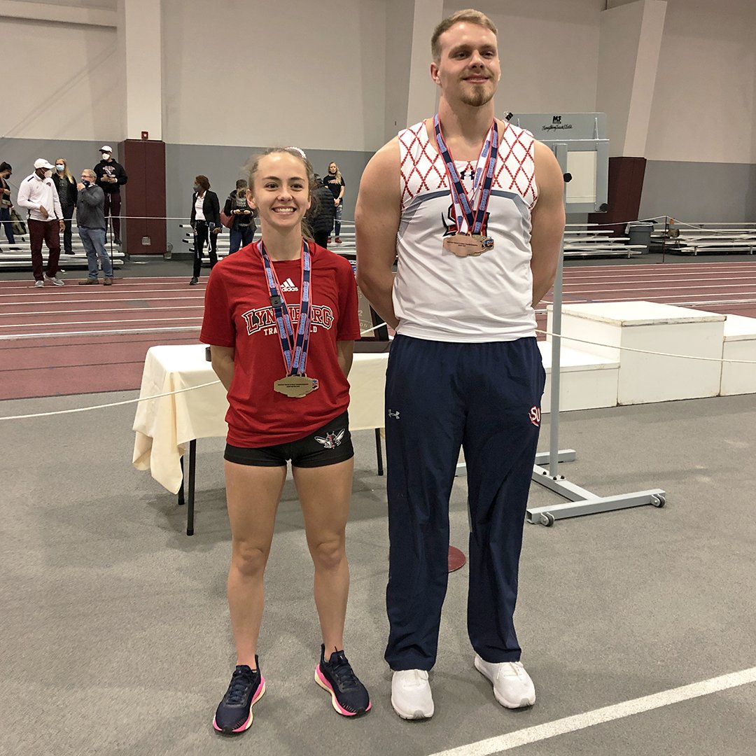 ODAC (@odacathletics) on Twitter photo <a href="/lynhornets/">Lynchburg Sports</a> sweeps #ODAC indoor track & field titles. 9 men's records fall including a pair of overall standards. LYN's Stephanie Burnett and <a href="/SUHornets/">Shenandoah Hornets</a> Tucker Kindig take home ODAC/<a href="/VaFarmBureau/">Virginia Farm Bureau</a> Scholar-Athlete Awards. Rest of awards later this week #d3tf bit.ly/3tiyl0K <a href="/lynhornets/">Lynchburg Sports</a> sweeps #ODAC indoor track & field titles. 9 men's records fall including a pair of overall standards. LYN's Stephanie Burnett and <a href="/SUHornets/">Shenandoah Hornets</a> Tucker Kindig take home ODAC/<a href="/VaFarmBureau/">Virginia Farm Bureau</a> Scholar-Athlete Awards. Rest of awards later this week #d3tf bit.ly/3tiyl0K