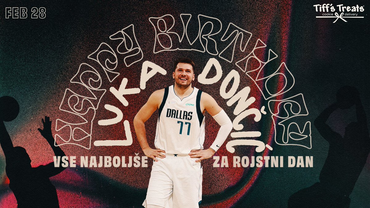 dallasmavs's tweet image. 77 turns 23 🥳 

Happy Birthday, @luka7doncic!

@tiffstreats | #MFFL