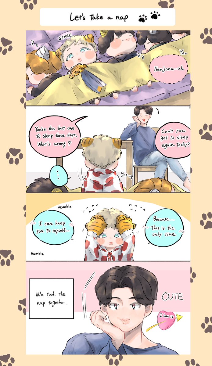 English translation is here🥰
I hope all you enjoy it again🐯💜💕

#btsfanart 