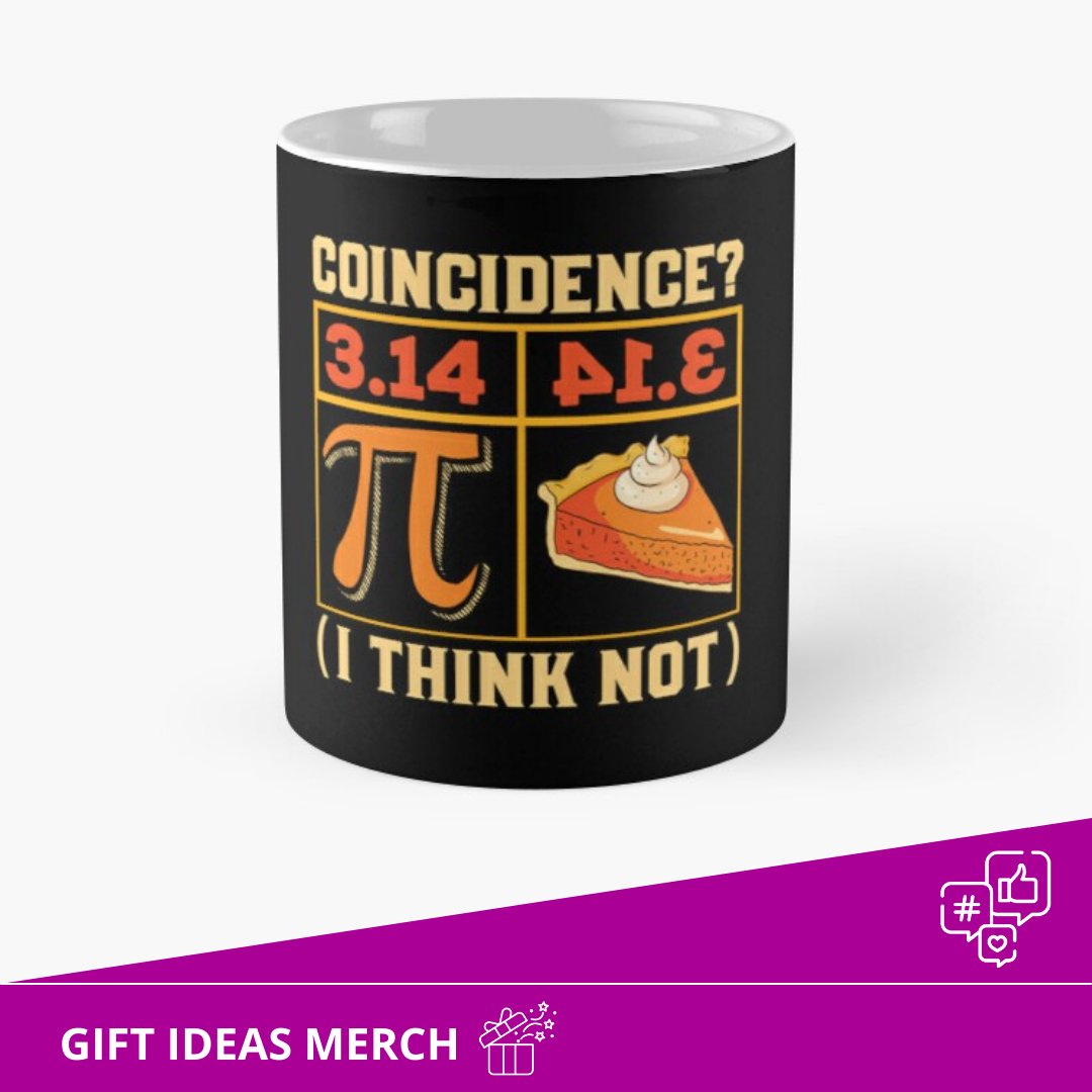 ideagiftsstore's tweet image. 👉 Coincidence? I Think Not (Pi Day) - Gift Idea Math and Science Lovers 👩‍🏫
idea-gifts.com/coincidenceith…

Available in different colors, styles &amp;amp; sizes 👀⁠ ⁠
📲 Come to our catalog and choose any design 🛍
idea-gifts.com/merch/
===

#piday #mathematicart #giftidea2022 #giftideas🎁