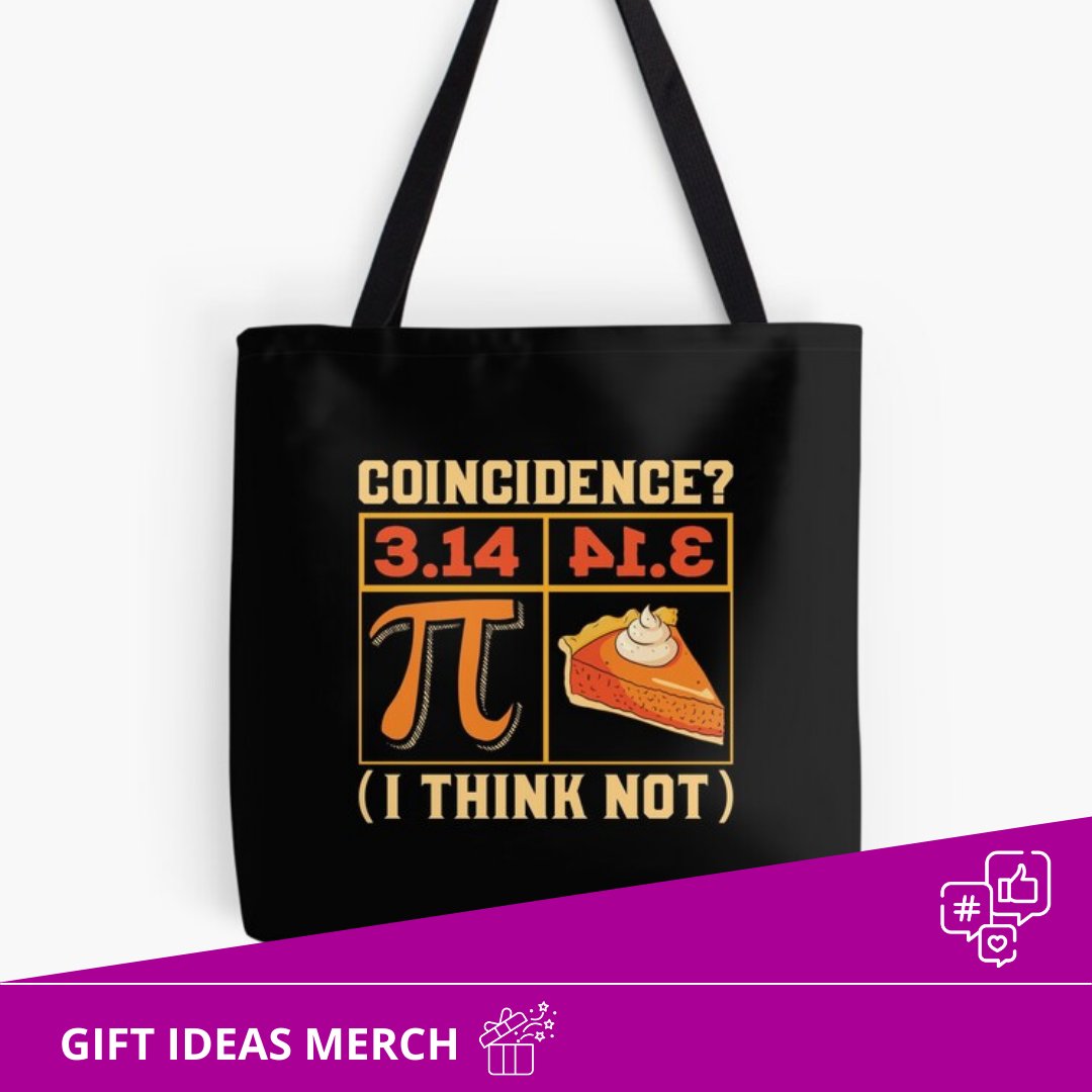 ideagiftsstore's tweet image. 👉 Coincidence? I Think Not (Pi Day) - Gift Idea Math and Science Lovers 👩‍🏫
idea-gifts.com/coincidenceith…

Available in different colors, styles &amp;amp; sizes 👀⁠ ⁠
📲 Come to our catalog and choose any design 🛍
idea-gifts.com/merch/
===

#piday #mathematicart #giftidea2022 #giftideas🎁