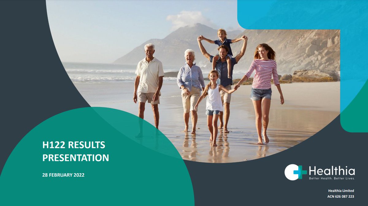Healthia (#ASX: $HLA) has released its Half Year results which highlighted the resilience of our #alliedhealth business despite lockdowns impacting operations. Revenue was up 51.3% while EBITDA(u) was up 11.1%. View the full report at: investors.healthia.com.au/investor-centr…