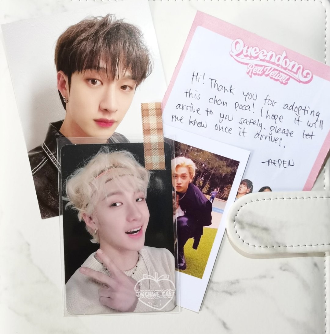 jnchwe_cart's tweet photo. [ #jnchwe_thx_u ] 🧡

hi @redrum_mails!! super qt ni chan dito huhu, thank u for the smooth transaction! sorry if late na rin ako nag inform na dumating na parcel, today lng rin ako nag unbox <3

#from_redrumails https://t.co/fZALIvcbGQ