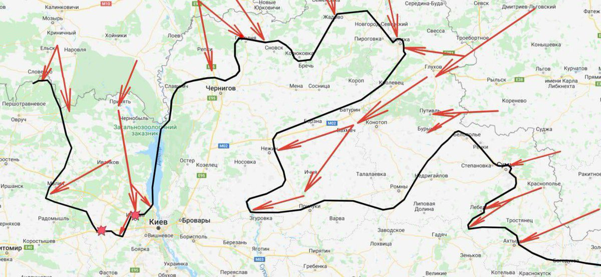 Основные направления сво. Карта боевых действий на Украине Брянская область. Карта обстановки на Украине. Где идут боевые действия. Карта соприкосновения боев на Украине.