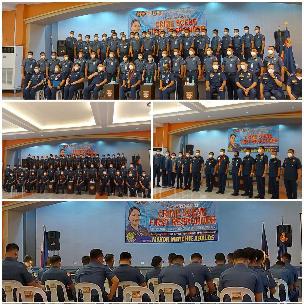 ps3_ireport's tweet photo. February 28, 2022

Opening Ceremony of the 5-day Crime Scene First Responder Workshop with PBGEN ORLANDO O YEBRA JR, District Director, EPD as Guest of Honor and Speaker at Kaban ng Hiyas, Maysilo Circle, Brgy. Plainview, Mandaluyong City. https://t.co/ZViAwQPcwt