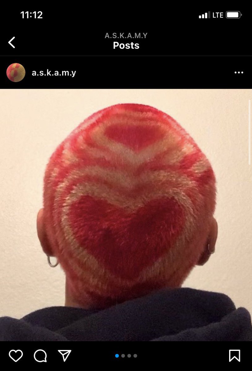amykessler21's tweet photo. #ValentinesDay2022 hair valentines hair pt 2 #buzzcut #baldgirl https://t.co/0NhrsBaQsx