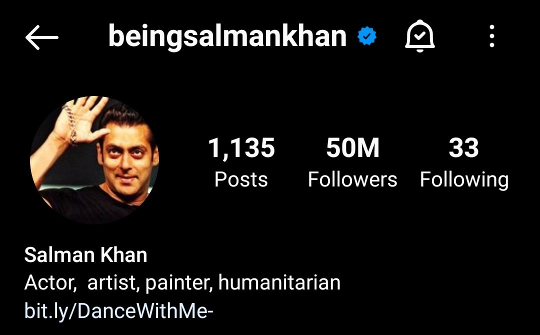 Beingrupesh9693's tweet photo. 50M Complete. 🔥
#SalmanKhan𓃵 #50M https://t.co/XMWaMHJsIB