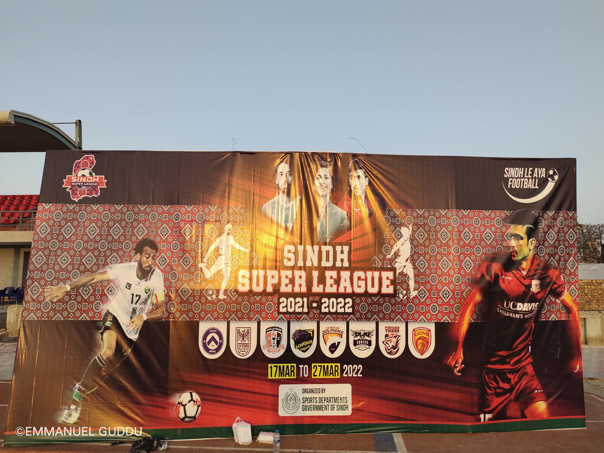 emnpk's tweet photo. Sindh Super League of Football starting from 17th March in our Mirpurkhas at Football stadium in PCB complex. Organized by Sports Departments Govt of Sindh.
@ShahidaJamro @SyZulfiqarShah https://t.co/sv2U7UY2jB