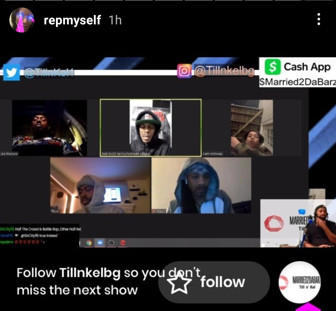 I enjoyed the chrome 23 watch party BU2D on caffeine with <a href="/TillnKel1/">Married2DaBarz</a> <a href="/Lifrmtheblock/">Li🎒</a> <a href="/TellyCole/">TELLY BUCKSHOT</a> <a href="/TMoneybazz/">The real moneybazz</a> Joe Pressure, Hymes, The Mayor salute