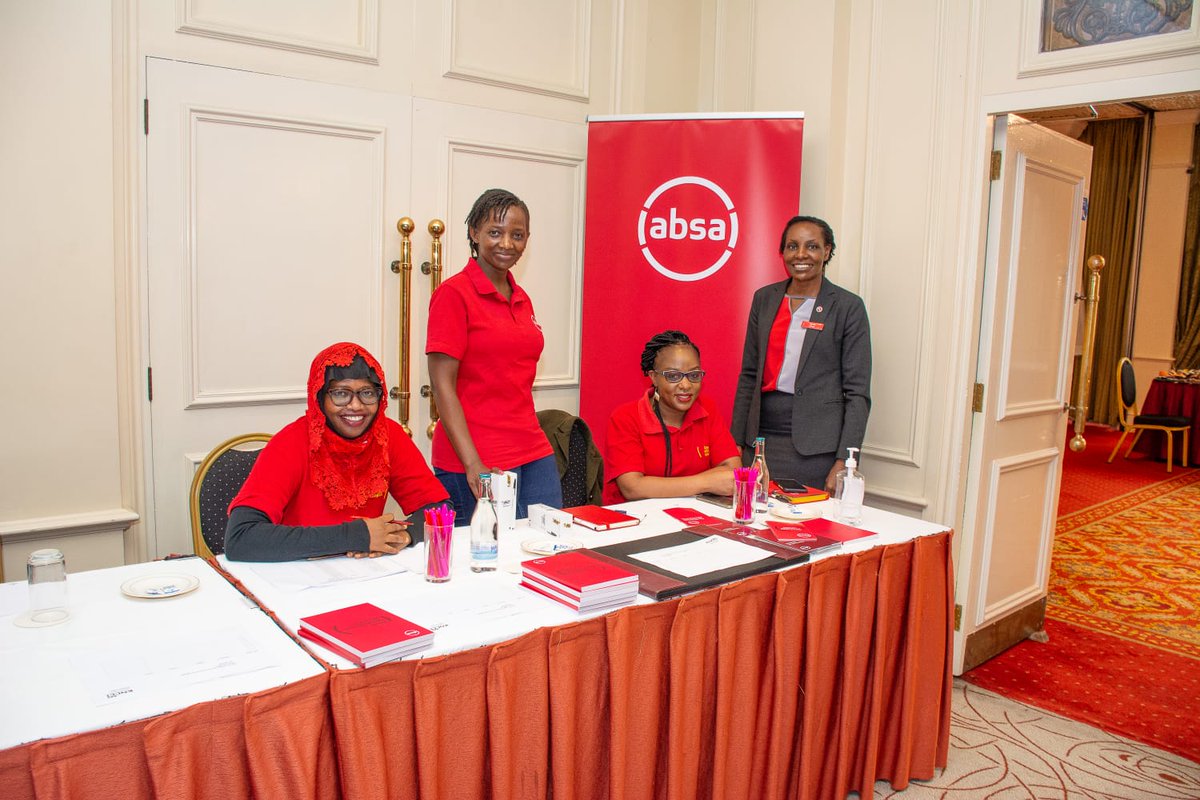 AbsaKenya's tweet photo. We are at the Hilton hotel this morning for the #WomenInBusiness mentorship and coaching session, Nairobi tour in partnership with KNCCI. This is the first of many events lined up this week, where we will meet, mentor and create networks with business women. #AbsaSheAccount https://t.co/p2wVTrB3KA