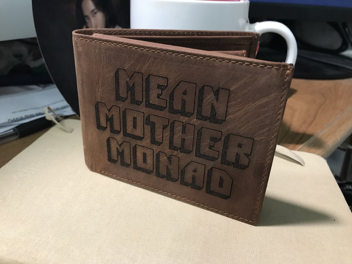 my gf just got me the dopest birthday present of all time! #FunctionalProgramming #Scala #PulpFiction #typelevel #Monad