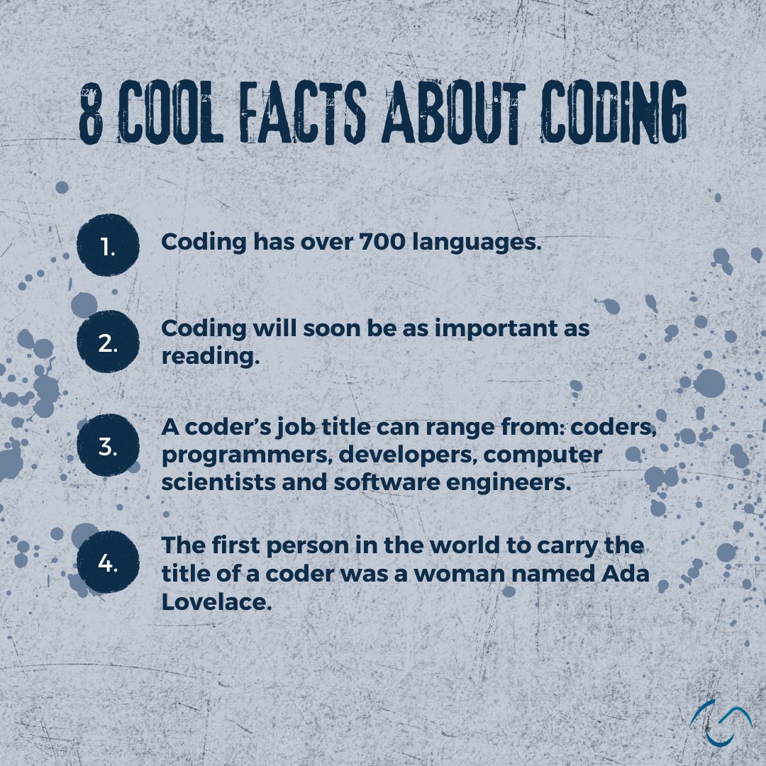 OnGraph's tweet image. Coding is more than just a career of the future. It is an interesting, exciting, and creative occupation.
Let us know if there are any other cool coding facts that you know about!
#CodingFacts #CodingTruths #Programmers #Coder #Developer #SoftwareDeveloper #Informative #OnGraph
