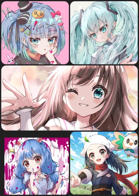 #今月描いた絵を晒そう 
今日の分を含めれば20枚!
8日もサボっちゃった反省 