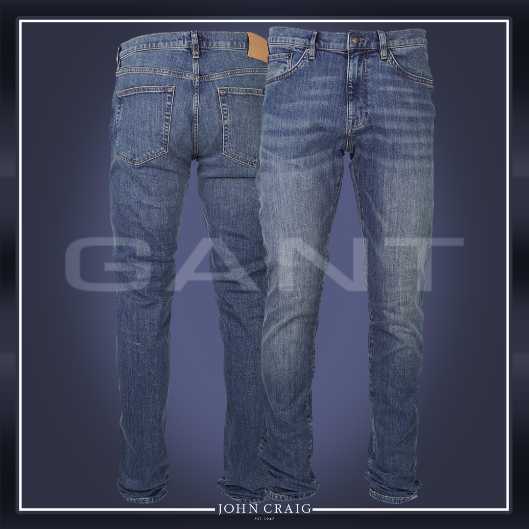 JohnCraigSA's tweet photo. Gant Hayes slim fit jeans features a mid rise silhouette that's slim over the hips, thigh, and leg for a streamlined look that's made for your everyday. Gant Hayes Jeans add instant elevation to your weekend look.
Only R1 499.99
#Gant #slimfit #elavation #weekendlooks https://t.co/c2NYuoaXT1