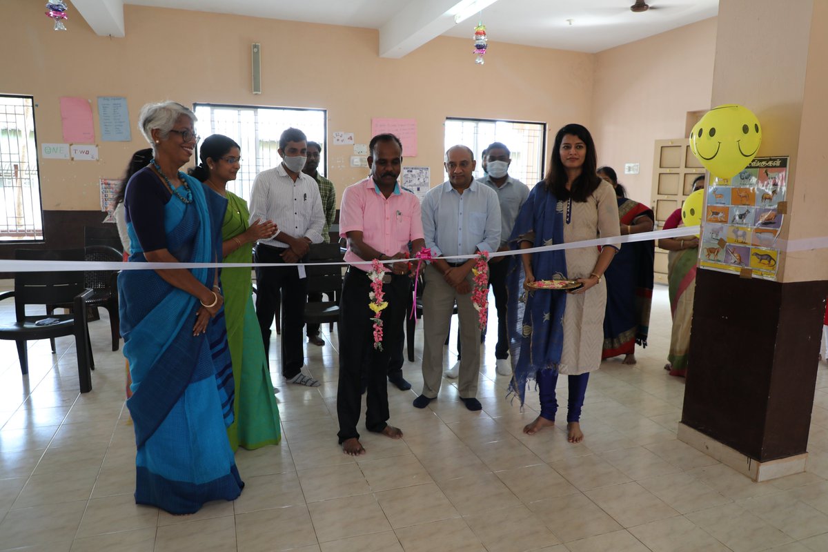 WalkarooFoundtn's tweet photo. @WalkarooFoundtn
 We are happy to announce the formal inauguration of "Uyarvu '' Project at SHARANALAYAM, Coimbatore. "Uyarvu '' is a cloth bag sewing and printing training project of Walkaroo Foundation, the CSR arm of Walkaroo Group, for the upliftment of the destitute Women. https://t.co/3dTMcZ1m5r