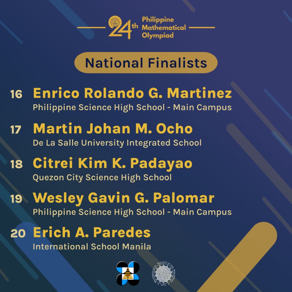 Philippine Mathematical Olympiad (@PhilMathOlym) / Posts / X