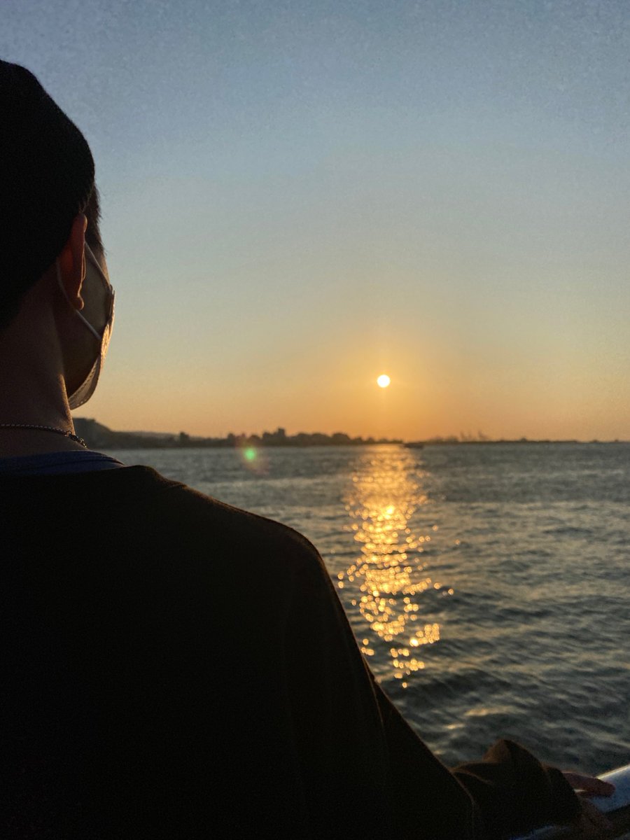 可以陪我看夕陽嗎？