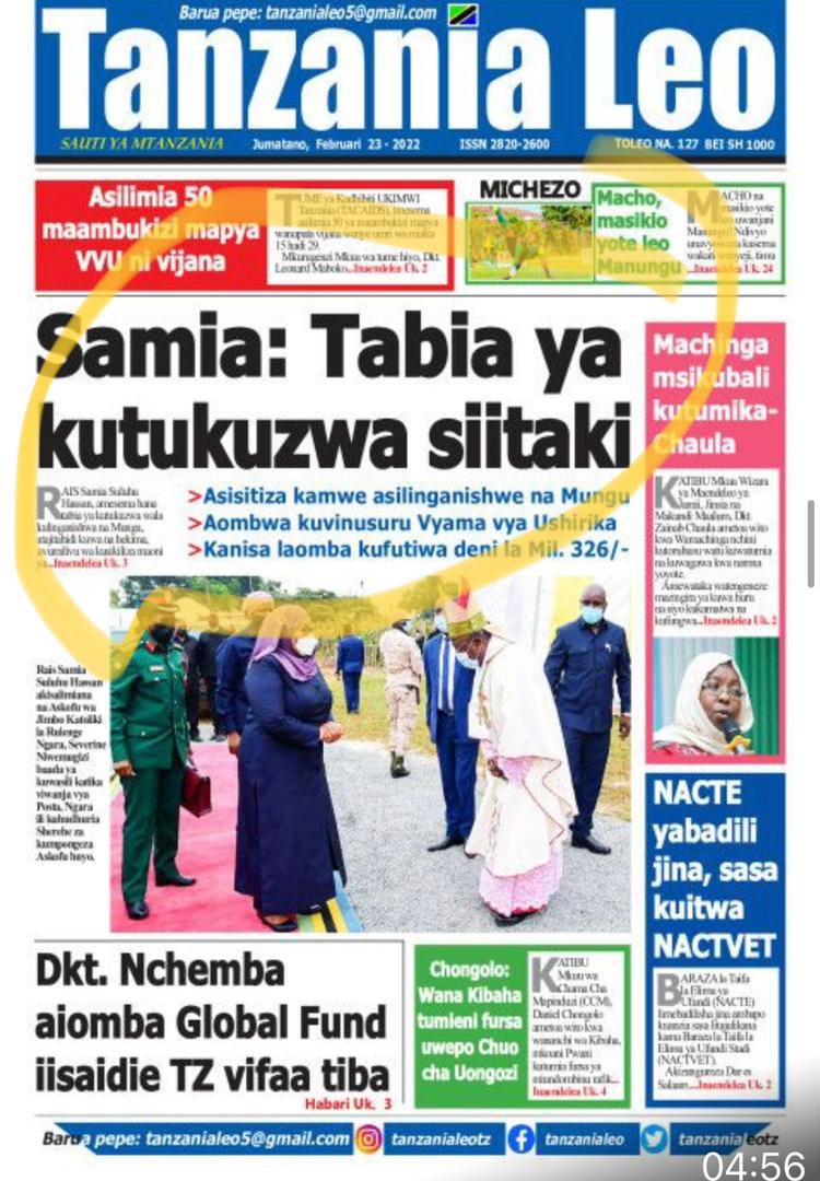 fatma_karume's tweet photo. Ni jambo jema kwa SSH kusema hataki KUTUKUZWA. Challenge ni KATIBA ya 1977 imejenga MFUMO wa Rais kutukuzwa.
Bila ya #KatibaMpya tunatangwa maji kwenye kinu tu maana tunategemea MATAKWA ya Rais na si ya SHERIA. https://t.co/mBLrHO9V9u