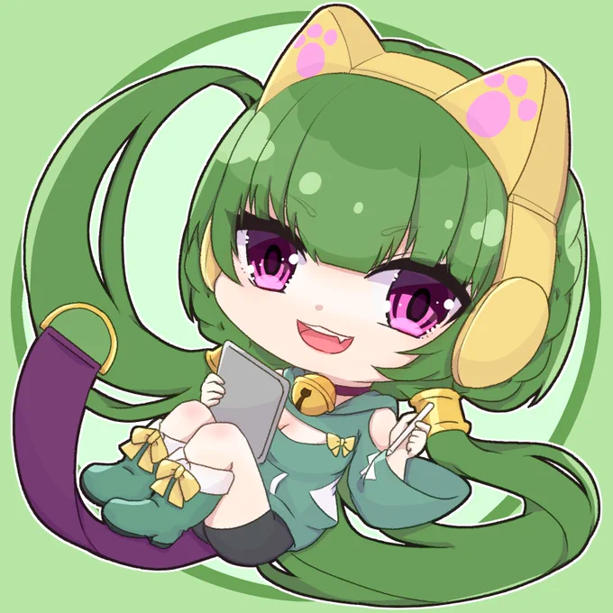 アイコンリニューアルしました〜! #新しいプロフィール画像  #まりもちゃんあーと 