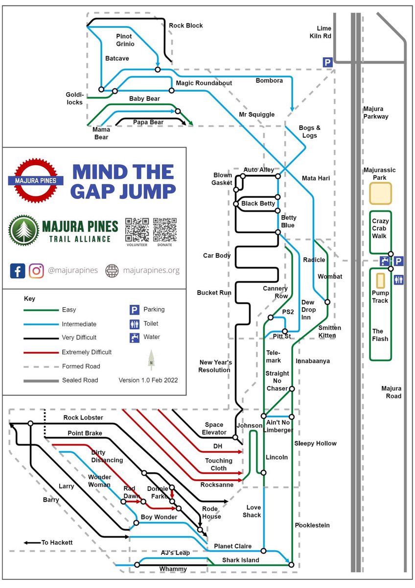 doc_bungle's tweet photo. @MrMappy @philipmallis I was pondering both your thoughts when looking at this mountain bike trail map - as it popped up. People love it - it’s kinda cool. It’s a homage etc. But… https://t.co/qKTSY4e67w