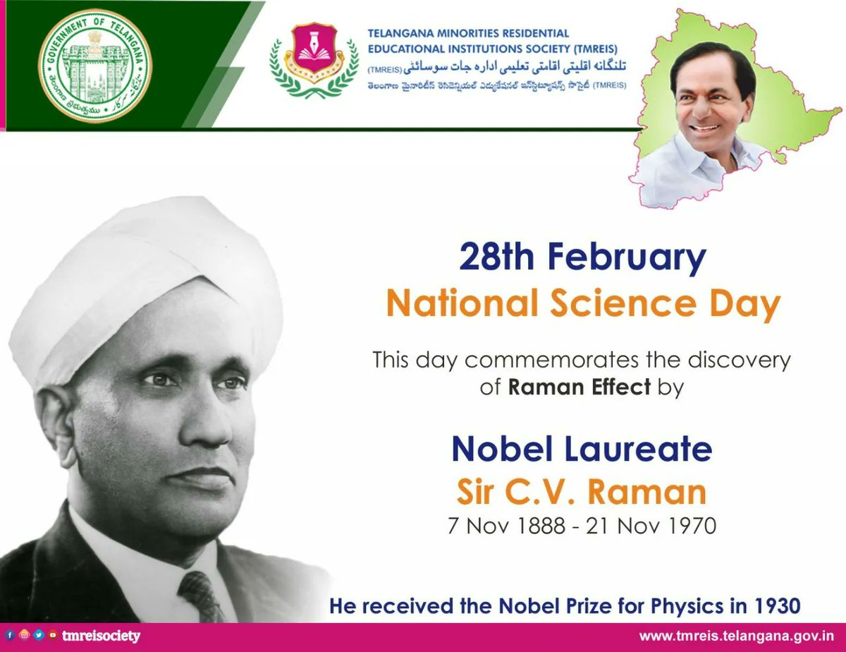 Mark Raman Tributes to eminent scientist, Nobel laureate & Bharat Ratna CV Raman ...