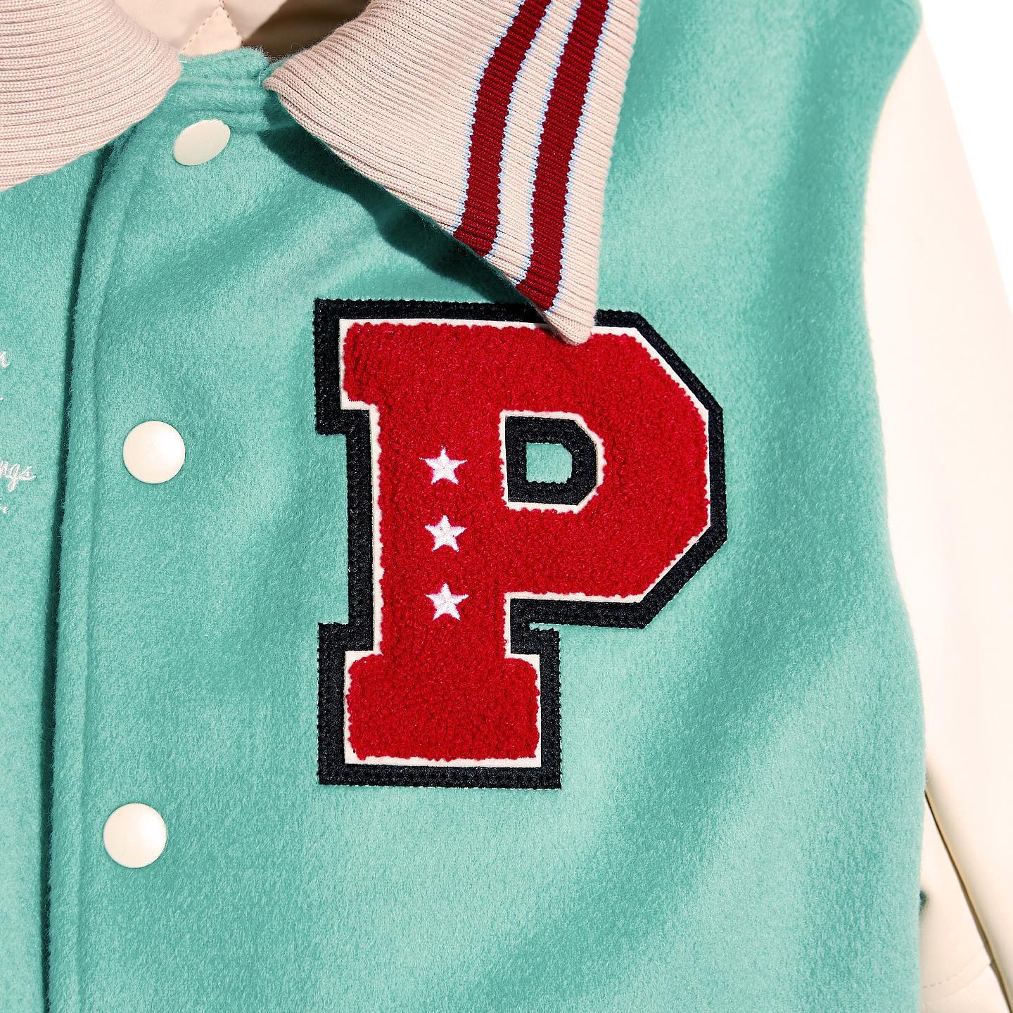 スカジャン Peaceminusone Varsity Jacket #1 Mint PMO®➖VARSITY JACKET #1 MINT